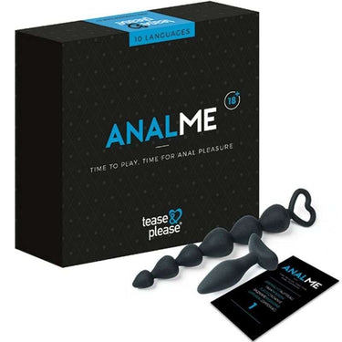 Kit di Giochi Anali con Lubrificante e Guide Multilingue per il Piacere